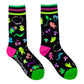 Tiny Trinkets Crew Socks - UV Reactive