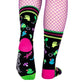 Tiny Trinkets Crew Socks - UV Reactive