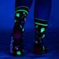 Tiny Trinkets Crew Socks - UV Reactive