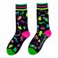 Tiny Trinkets Crew Socks - UV Reactive