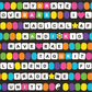 Kandi Land Crew Socks - UV Reactive
