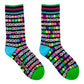 Kandi Land Crew Socks - UV Reactive