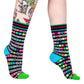 Kandi Land Crew Socks - UV Reactive
