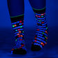 Kandi Land Crew Socks - UV Reactive