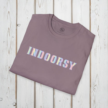 Bespattered Facade Pastel Indoorsy Colorful Unisex Softstyle T-Shirt