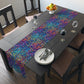 Bespattered Facade Rainbow Party Dots Table Runner (2 sizes)