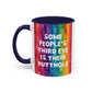 Bespattered Facade All-Seeing Butthole Rainbow Mug | Eight Colors | 11oz or 15oz