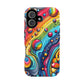 Bespattered Facade Rainbow Vomit MagSafe Tough Case
