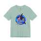 "Psycho Killer” Rainbow Orca Bella Canvas Unisex Jersey Short Sleeve Tee T-Shirt