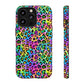 Bespattered Facade Candy Coated Neon Leopard Tough Case