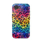 Bespattered Facade Rainbow Watercolor Leopard MagSafe Tough Case