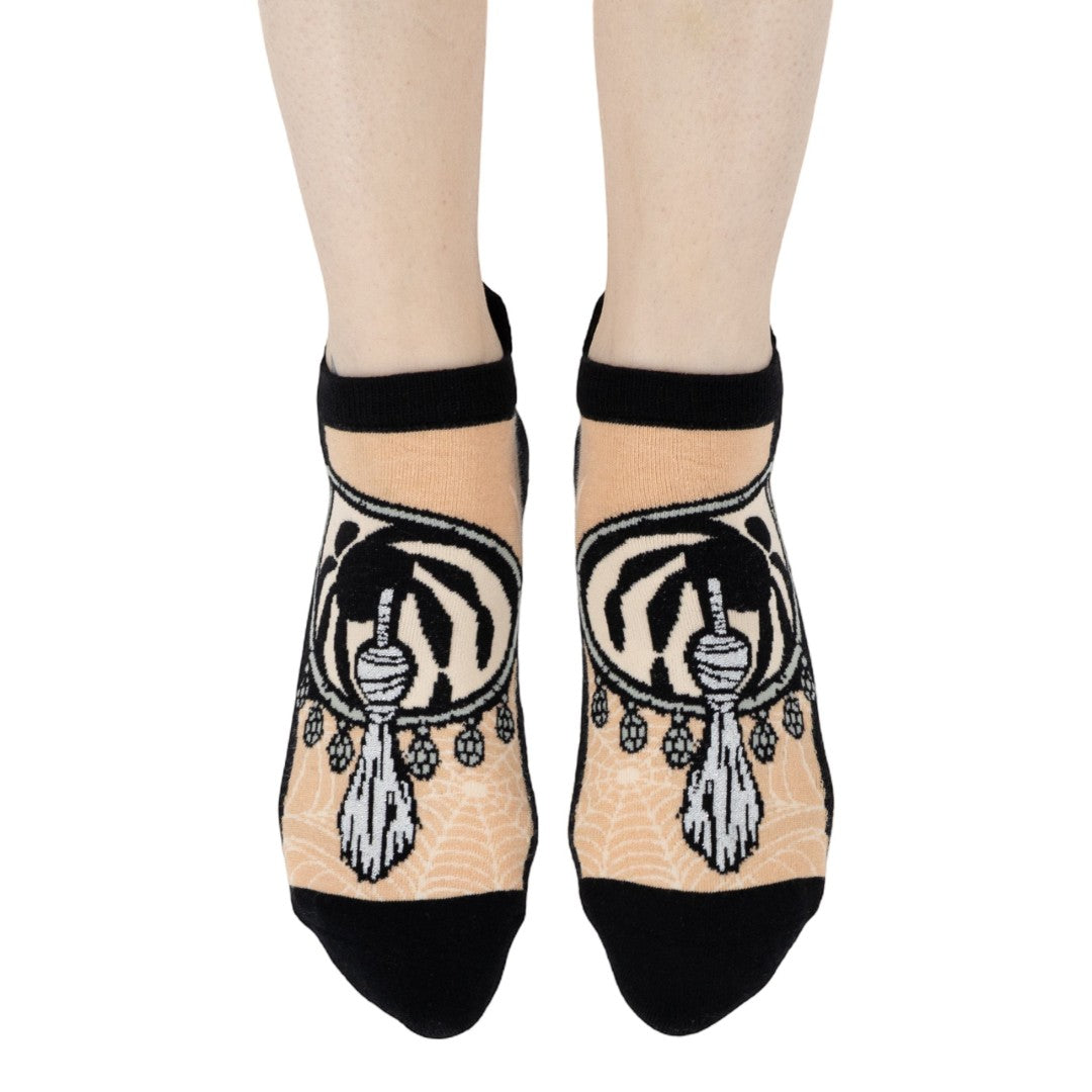 Elvira Tassel Temptress Ankle Socks