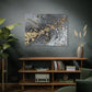 Bespattered Facade You're Golden Stretched Matte Canvas Art Prints | Multiple Sizes
