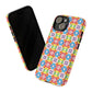 Bespattered Facade Geometric Rainbow Mosaic Tough Case