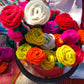 Handmade Fair Trade Wool Rose – Eco-Friendly, Crocheted, Unique Floral Decoration