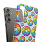 Bespattered Facade Rainbow Sprinkle Donut Snap Case