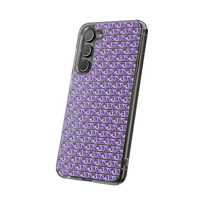 Bespattered Facade Everyone's Favorite Word Purple Haze Clear Case