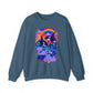 Bespattered Facade Whimsical "Eat the Rich" Orcas Unisex Heavy Blend™ Crewneck Sweatshirt