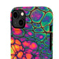 Bespattered Facade Neon Butterfly Snap Case