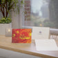 Bespattered Facade Flamin' Hot Greeting Cards | Sets of 1, 10, 30, or 50