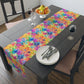 Bespattered Facade Rainbow Stars Table Runner (2 sizes)
