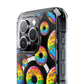 Bespattered Facade Rainbow Sprinkle Donut MagSafe Clear Impact Cases