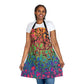 Bespattered Facade Neon Goodness Tie-Back Canvas Apron