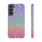 Bespattered Facade Rainbow Leopard Snap Case
