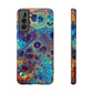 Bespattered Facade Intergalactic Rainbow Impact-Resistant Case