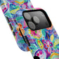 Bespattered Facade Floral Doodles MagSafe Tough Case