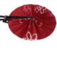 African Wax Print Fan, Handmade in Ghana