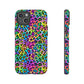 Bespattered Facade Candy Coated Neon Leopard Tough Case