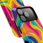 Bespattered Facade Vibrant Flow Impact-Resistant Case
