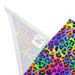 Bespattered Facade Candy Coated Neon Leopard Bandana