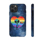 Bespattered Facade Rainbow Extraterrestrial Pride Tough Case