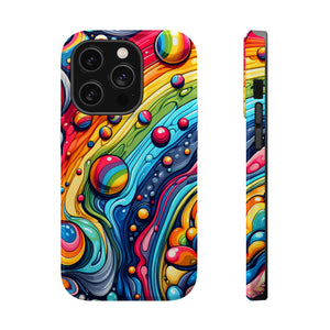 Bespattered Facade Rainbow Vomit MagSafe Tough Case