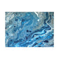 Bespattered Facade Blue Marble Postcards (no envelopes) | Sets of 10, 30, or 50