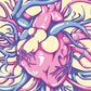 Aortic Entanglement Crew Socks