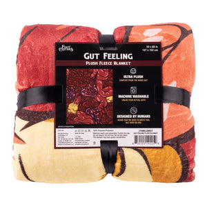 Gut Feeling Plush Blanket