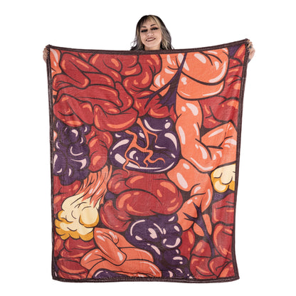 Gut Feeling Plush Blanket