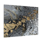 Bespattered Facade You're Golden Stretched Matte Canvas Art Prints | Multiple Sizes