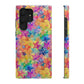 Bespattered Facade Rainbow Stars Impact-Resistant Case