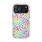 Bespattered Facade Bright Rainbow Leopard Impact-Resistant Case