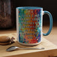 Bespattered Facade Tuesdays Can Go Fuck Themselves Colorful Rainbow Mugs | Eight Colors | 11oz or 15oz