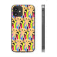 Bespattered Facade 90s Flashback Rainbow Trolls Clear Case