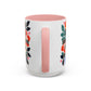 "I'm a Sensitive Little Menace" Rainbow Flowers Mug | Eight Colors | 11oz or 15oz