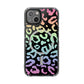 Bespattered Facade Pastel Rainbow Leopard MagSafe Clear Impact Case