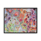 Bespattered Facade Dragon Scales Framed Canvas Art Print | 3 Frame Colors | Multiple Sizes