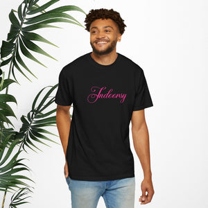 Bespattered Facade Fancy Pink Indoorsy Colorful Premium Unisex Comfort Colors Garment Dyed 100% Cotton T-Shirt