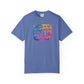 Bespattered Facade "Cause a Scene" Colorful Premium Unisex Comfort Colors Garment Dyed 100% Cotton T-Shirt